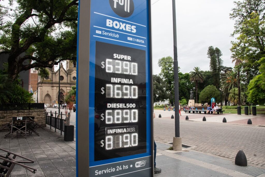YPF: Nuevos Precios de Combustible en Paraná