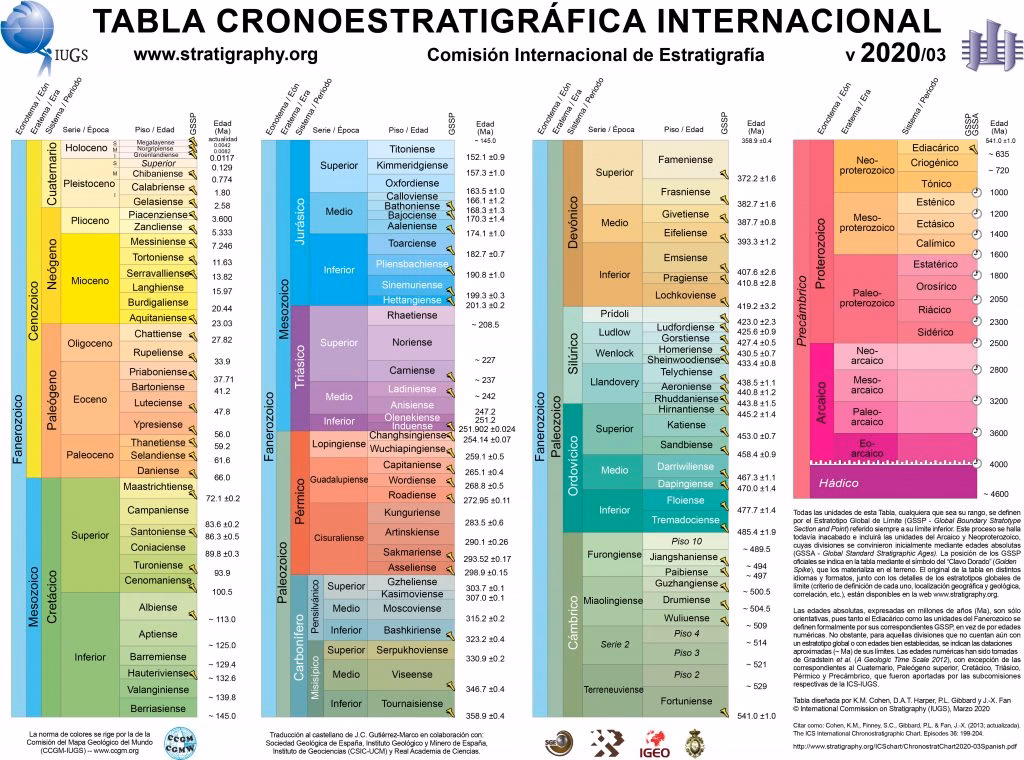 ¿Cuáles son las unidades estratigráficas?