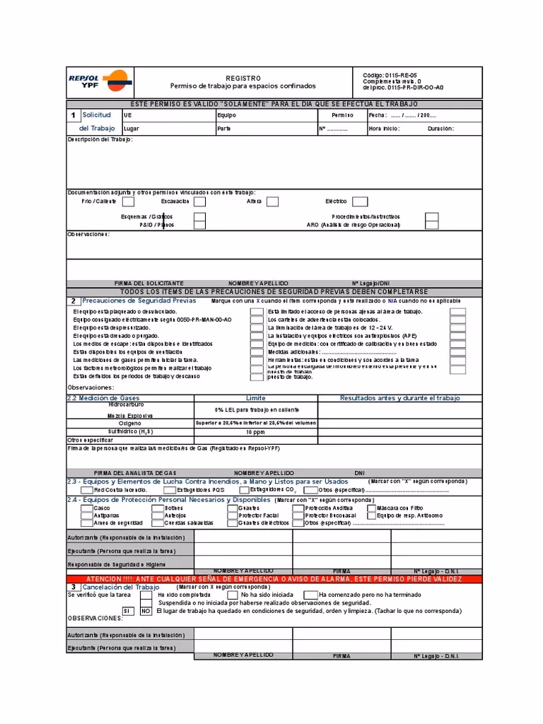 ¿Qué se requiere para trabajar en un espacio confinado?