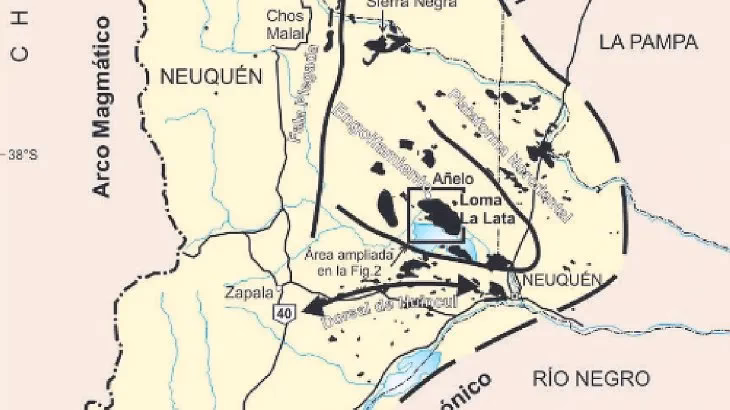 ¿Cuál es el pueblo más cercano a Vaca Muerta?