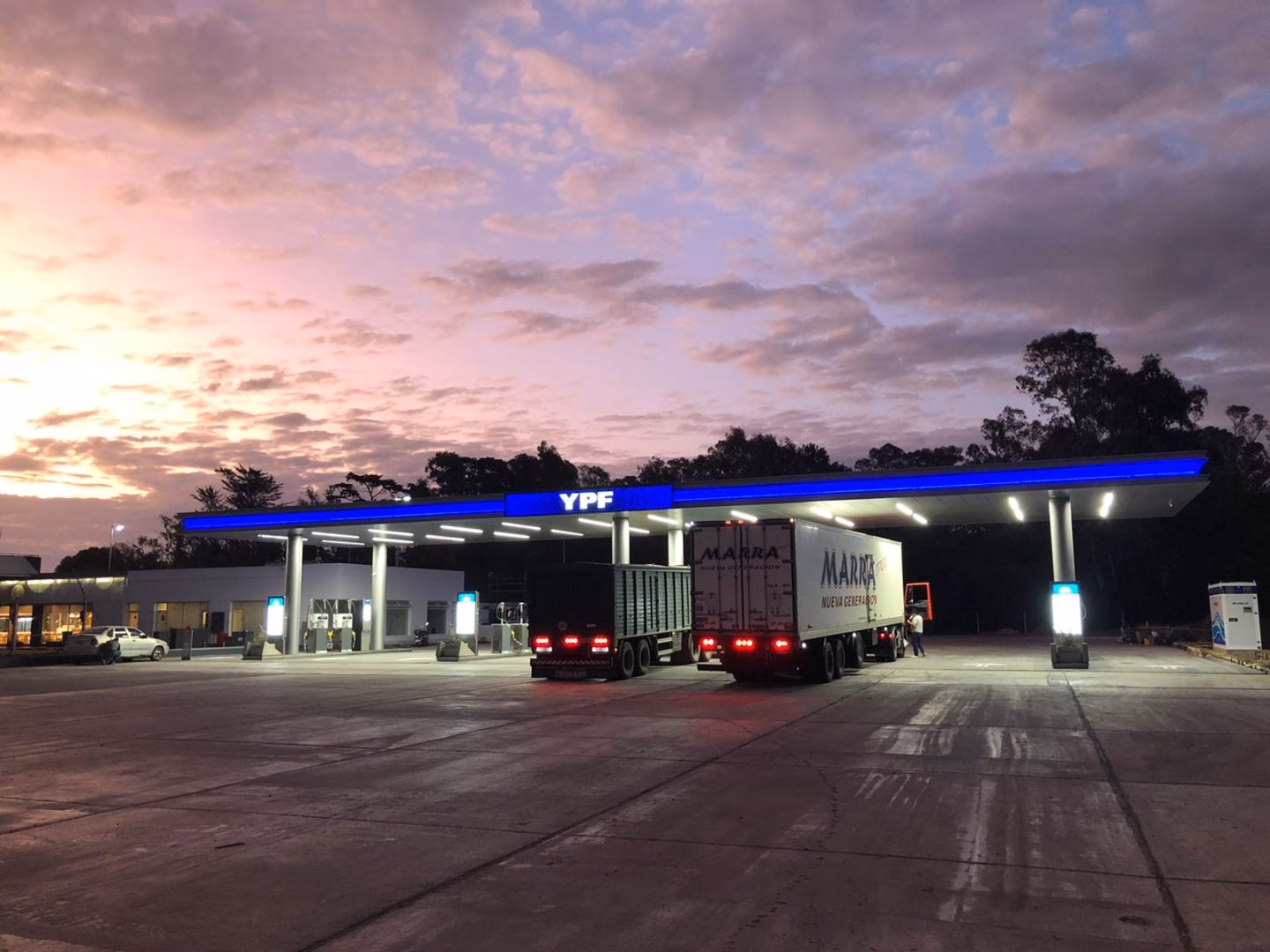 ¿Cuántos kilómetros hay de capital a Trenque Lauquen?