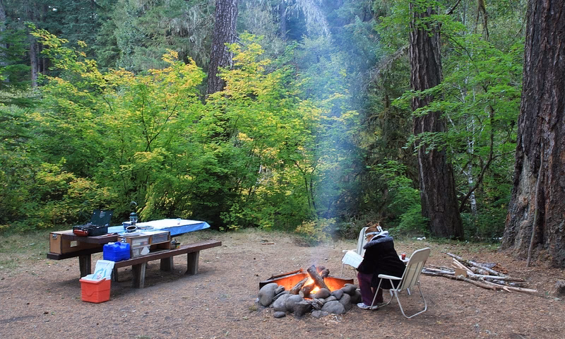 What is the golden rule of camping?