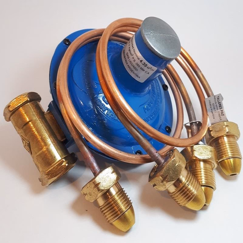 ¿Cómo se llama la manguera que va conectada al gas?