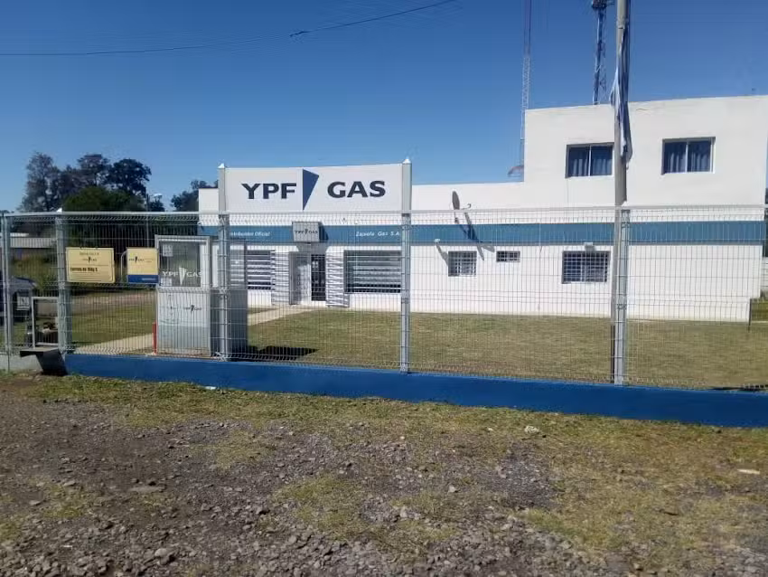 YPF GAS-ZAPIOLA GAS SA-Distribuidor oficial-depósito Zárate