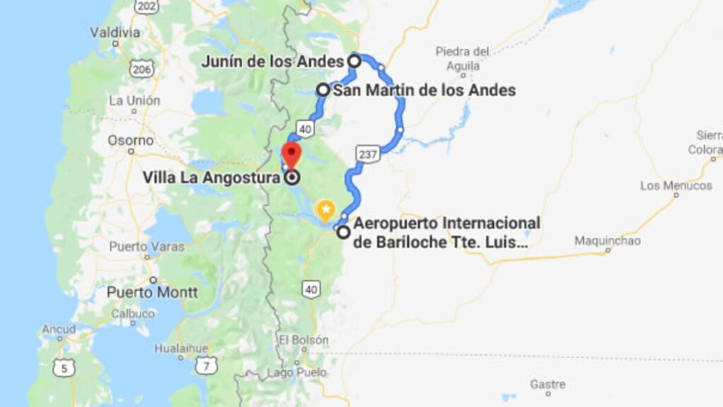 Guía YPF: Cómo llegar a Villa La Angostura