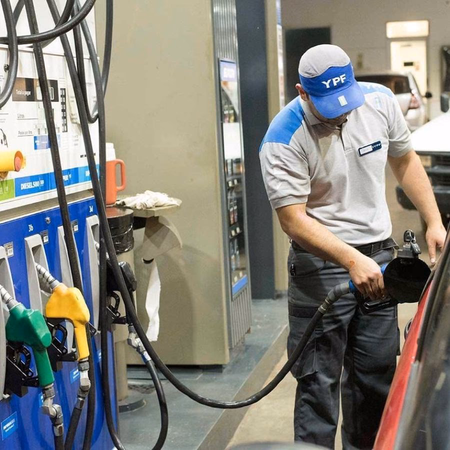 ¿YPF aumento sus combustibles?